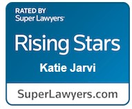 Katie Jarvi - Rated by Super Lawyers.